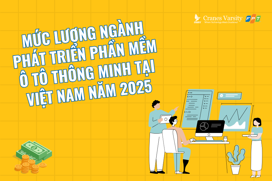 Mức lương ngành phát triển phần mềm ô tô thông minh tại Việt Nam năm 2025