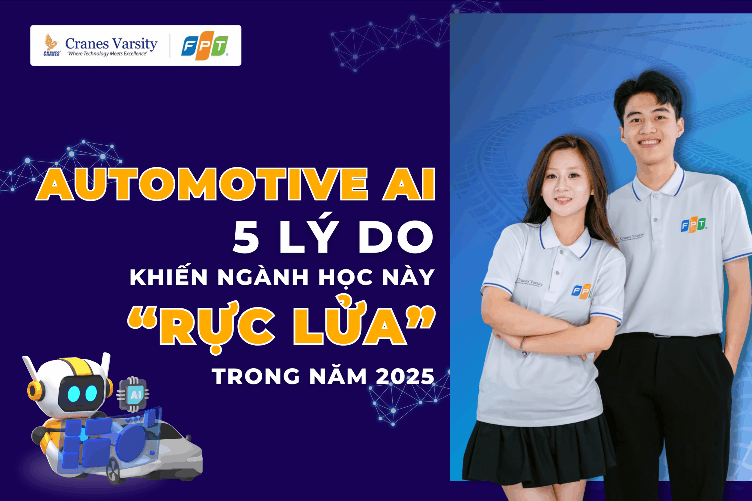 Automotive Ai: 5 lý do khiến ngành học này “rực lửa” trong năm 2025