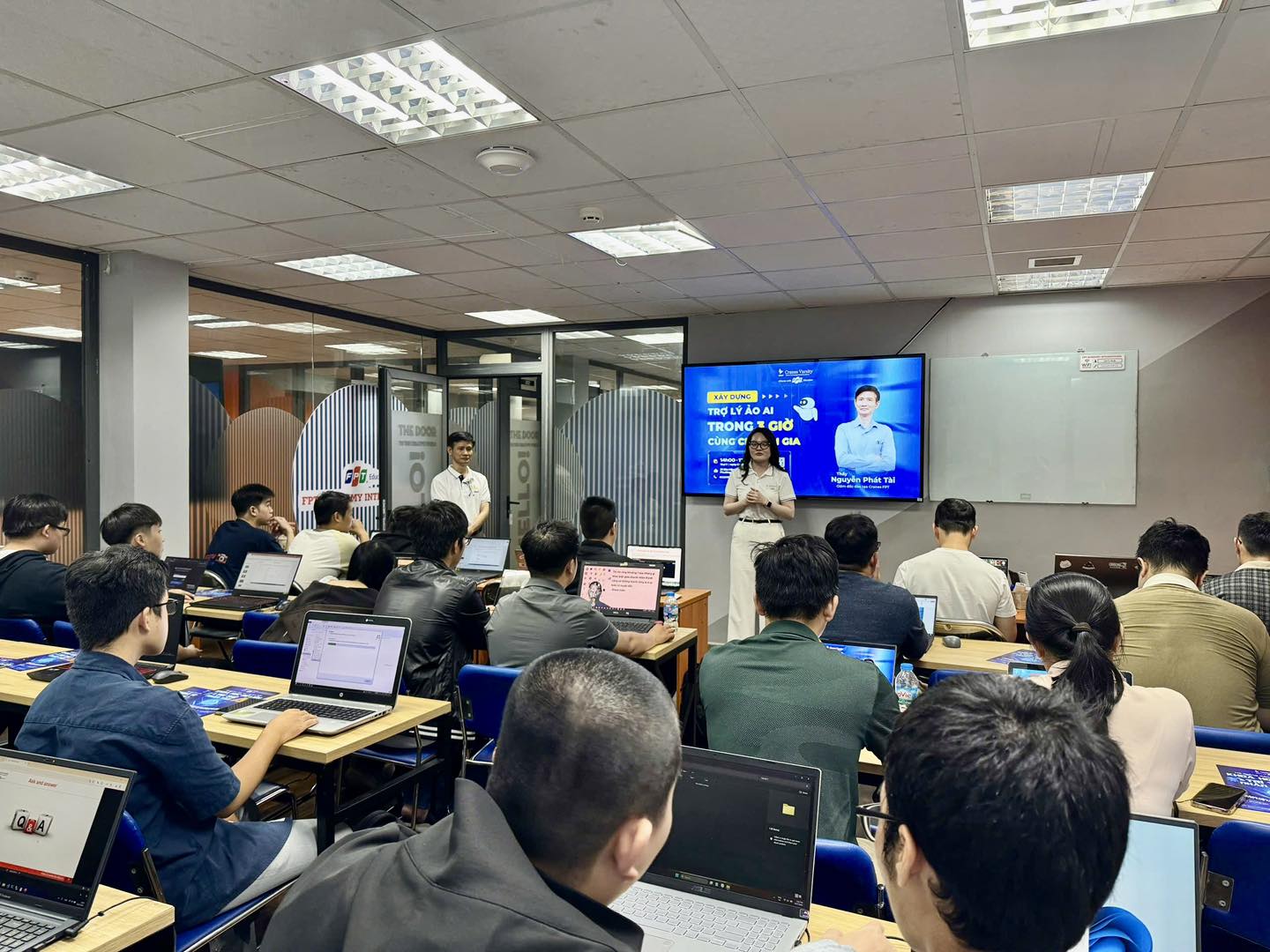 Những điều thú vị tại Workshop “Xây dựng Trợ lý Ảo AI trong 3 giờ cùng chuyên gia” tại Cranes FPT TP HCM