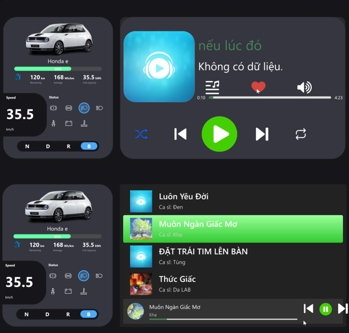 Đồ án kỳ 1: INFOTAINMENT APP – Bước khởi đầu thực tiễn trong lập trình phần mềm ô tô thông minh tại Cranes FPT