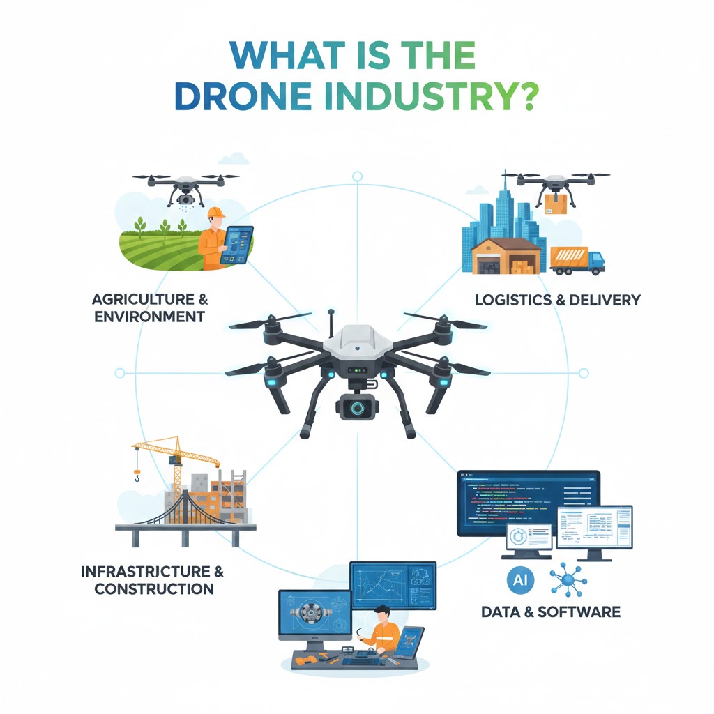 Nghề Drone là gì? Toàn cảnh ngành nghề đang dẫn đầu Kinh tế tầm thấp