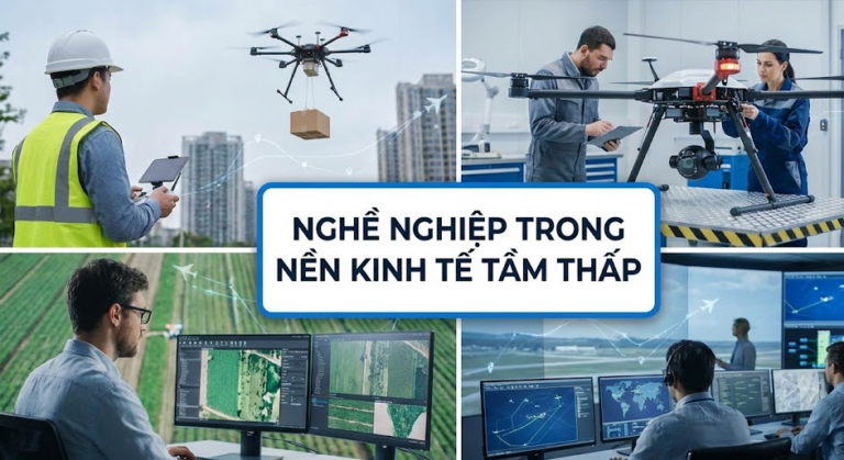 Cơ hội nghề nghiệp mới của kỷ nguyên Drone Và tự hành