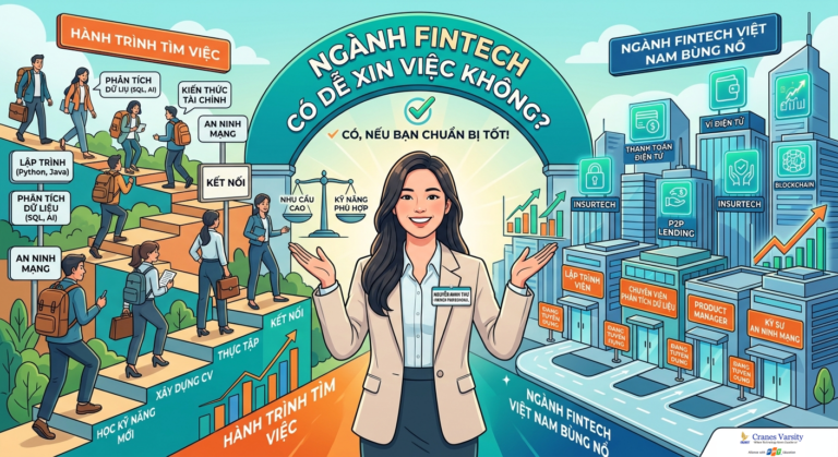 Ngành FinTech có dễ xin việc không? Góc nhìn thực tế cho sinh viên công nghệ