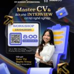 Workshop: Master CV & Interview – Bứt phá cơ hội nghề nghiệp