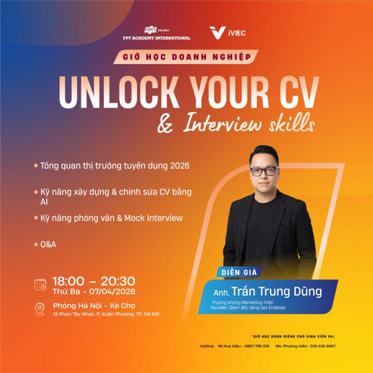 Chặng cuối series giờ học doanh nghiệp